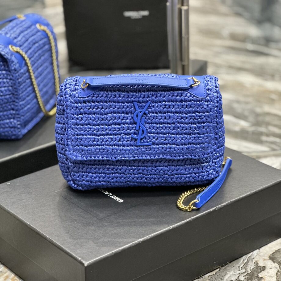 YSL 633151 Small Size Niki Woven Bag