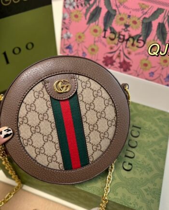 Gucci Ophidia Cute Round Pie Bag