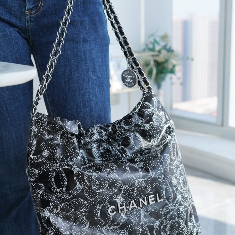 Chanel 23K Limited Edition Camellia 22Bag