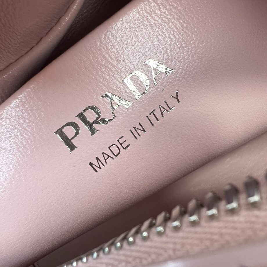 PRADA 1BA365 Pink Medium Brushed Leather Prada Supernova Handbag