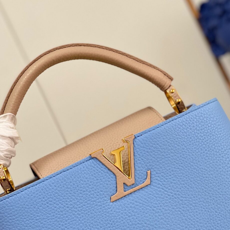 Louis Vuitton M21887 Blue Capucines Bb Handbag