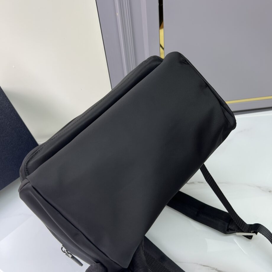 PRADA 2VZ025 Nylon Material & Saffiano Leather Handle Backpack