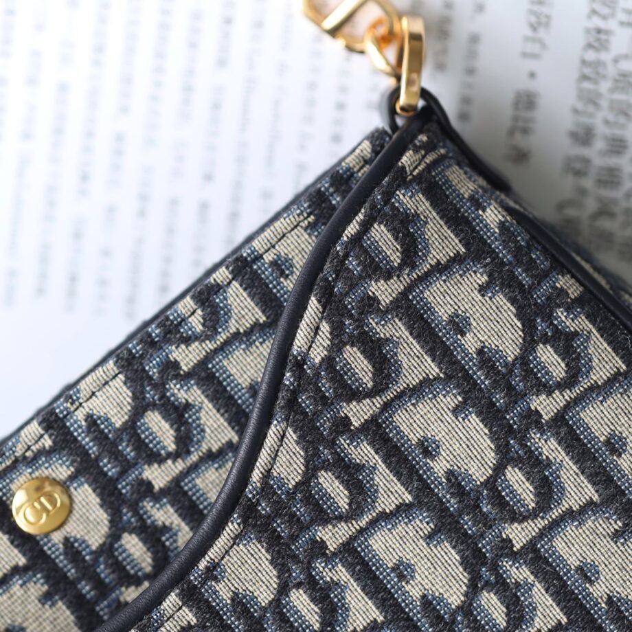 Dior Oblique Jacquard Chain Bag