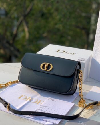 dior 30 montaigne avenue bag black box calfskin