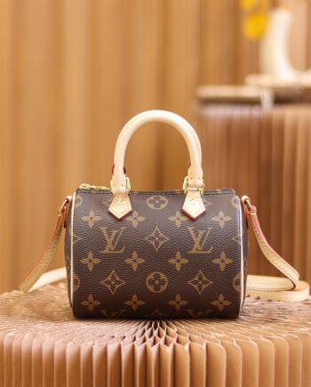 Louis Vuitton M61252 Nano Speedy Handbag