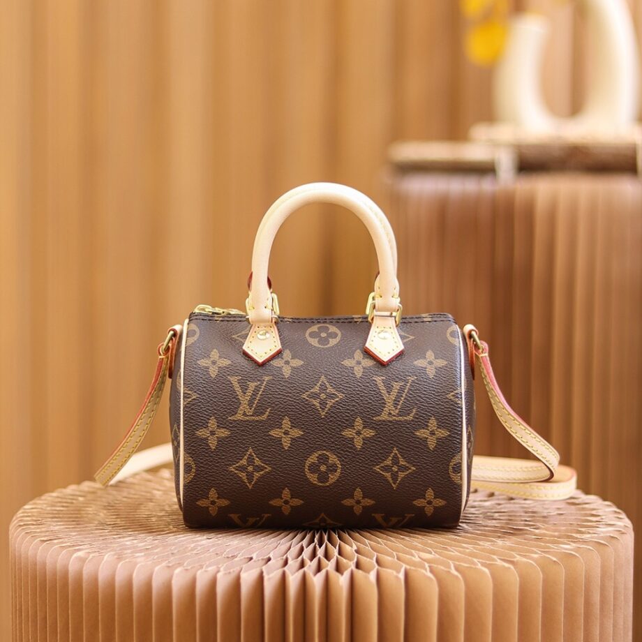 Louis Vuitton M61252 Nano Speedy Handbag