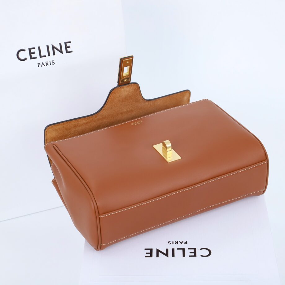 Celine 196853 Tan Teen Soft 16 In Calfskin