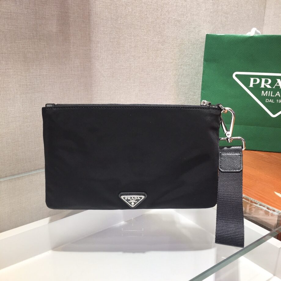 PRADA 2VE011 Black Men'S Clutch