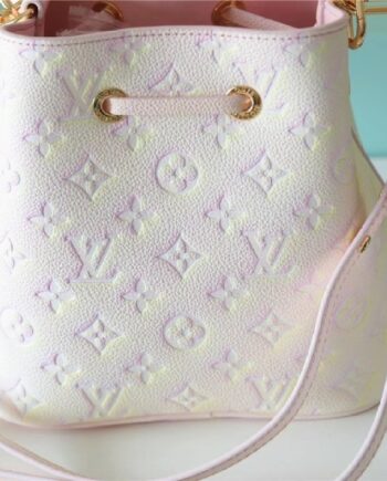 louis vuitton m46173 pink néonoébb bucket bag