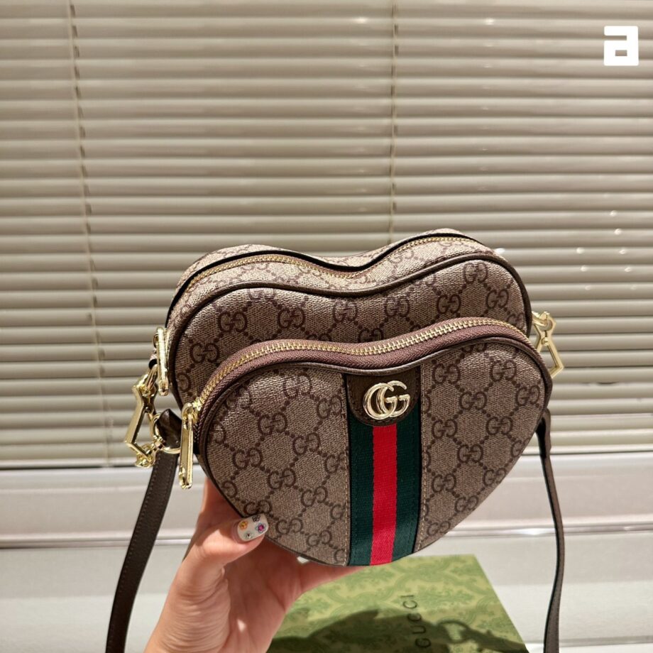 Gucci Latest Chinese Valentine'S Day Limited To Heart Bag