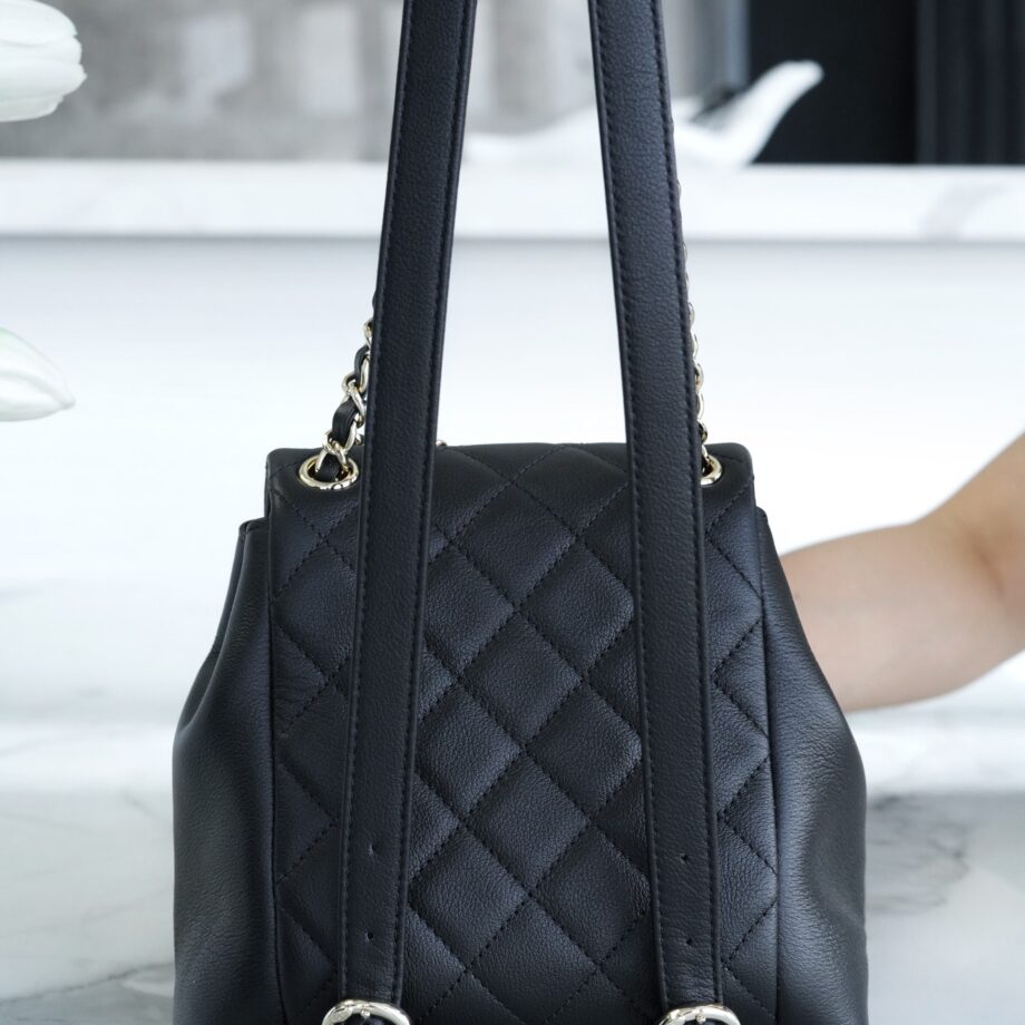 Chanel 23ADUMA Black 23A Duma Backpack