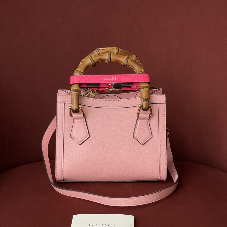 Gucci 702732 Pink Diana Mini Tote Bag