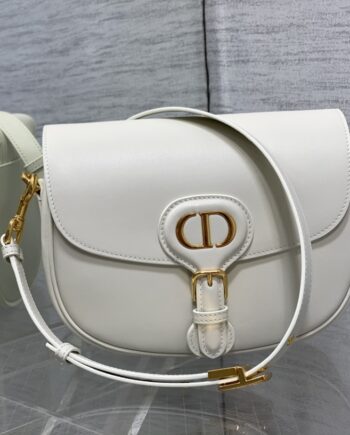 Dior M9319UMOL White Medium Dior Bobby Bag