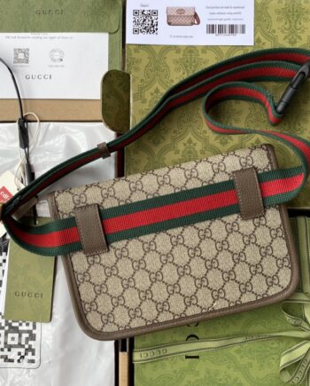 gucci 493930 replica belt bag in gg supreme