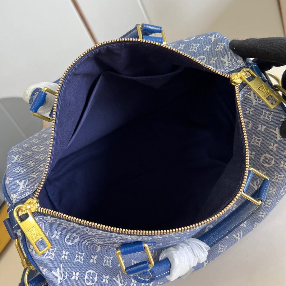 Louis Vuitton M95224 Speedy 30 Denim Handbag