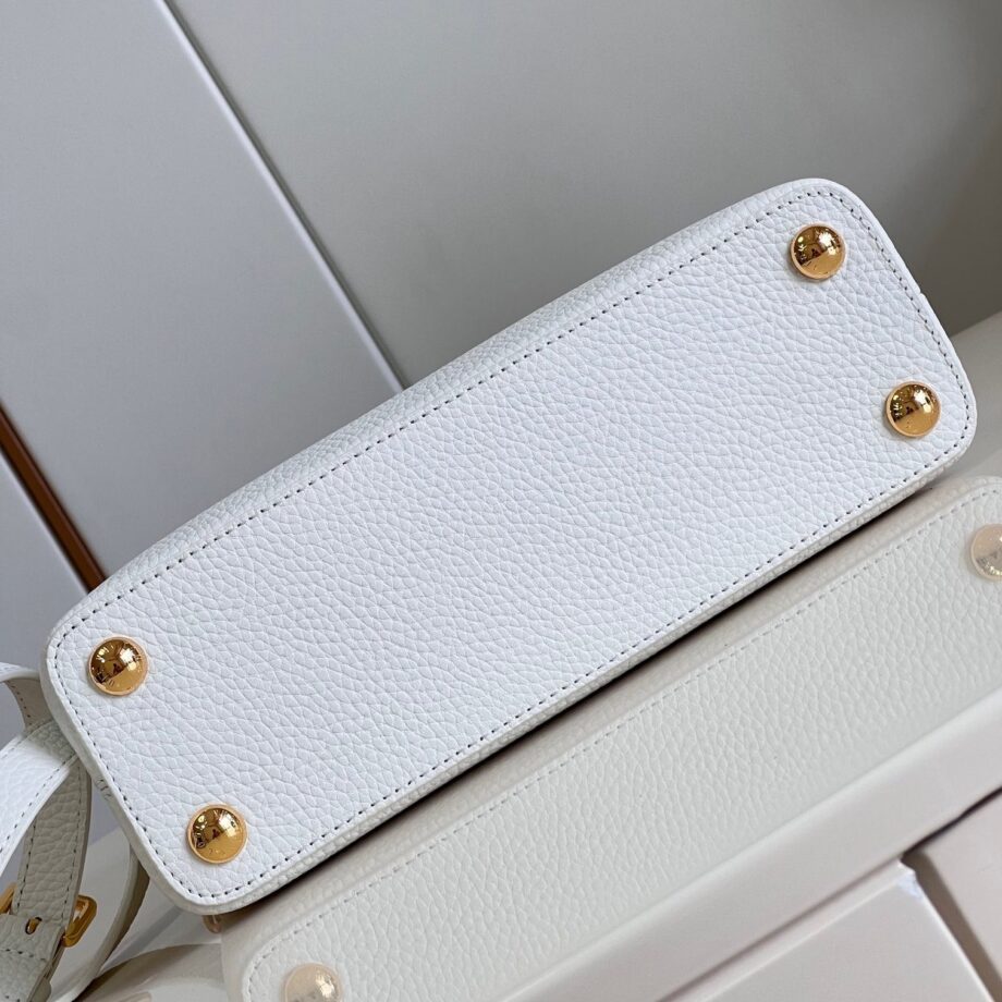 Louis Vuitton M23064 White Capucines Bb Bag