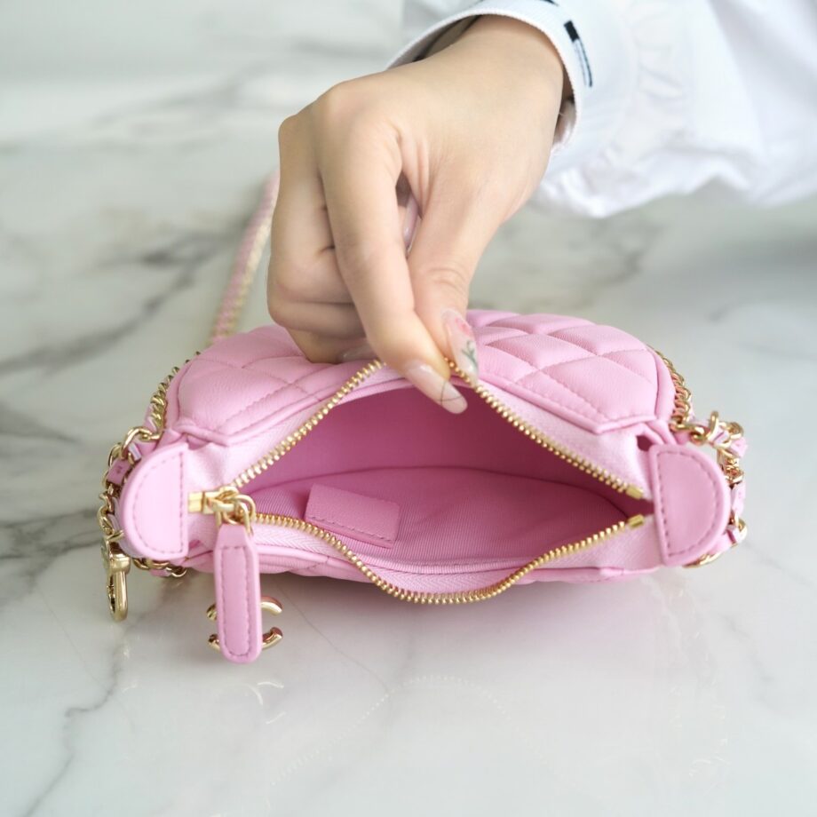 Chanel 23P New Style Pink Hobo Bag