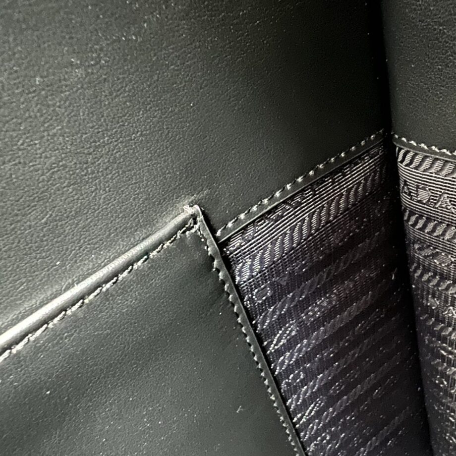 PRADA 1BA378 Medium Leather Prada Symbole Bag With Topstitching