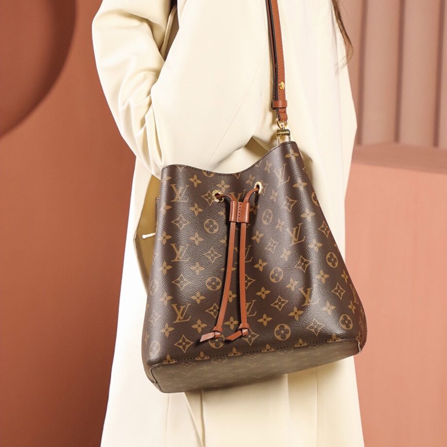 Louis Vuitton M44887 Caramel Brown NéOnoé Bucket Bag