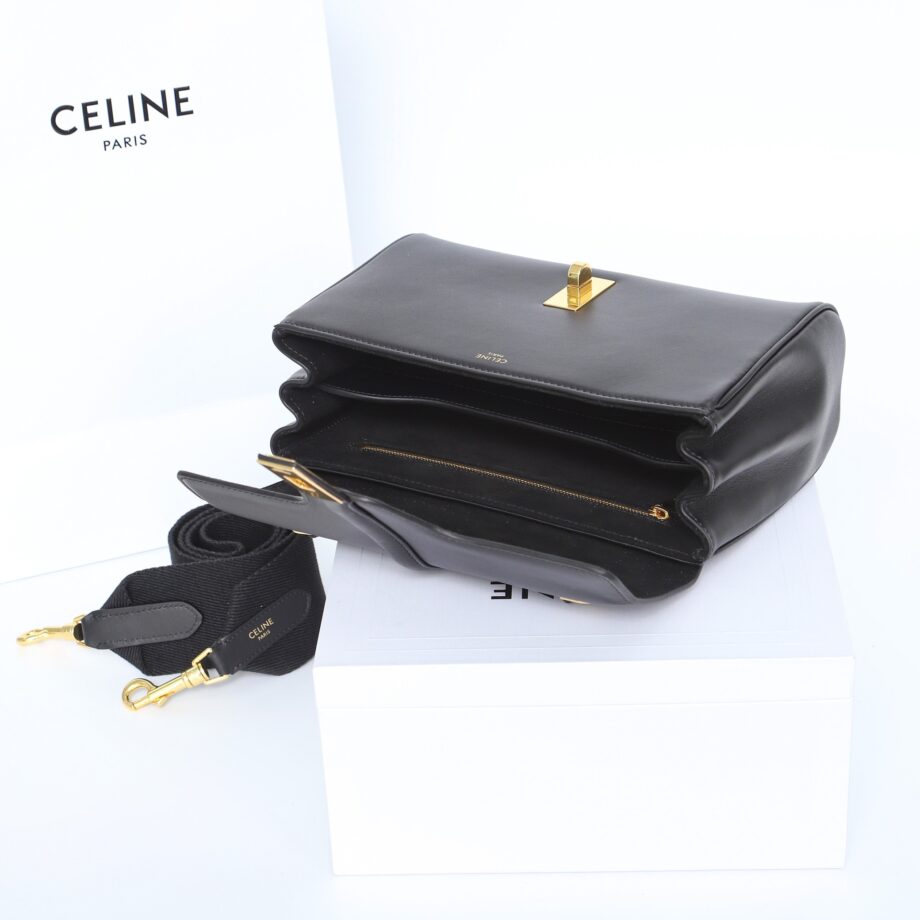 Celine 196853 Black Teen Soft 16 In Calfskin