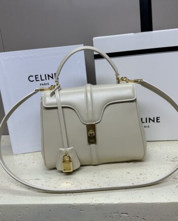 Celine 188003 Small 16 Bag In Satinated Calfskin