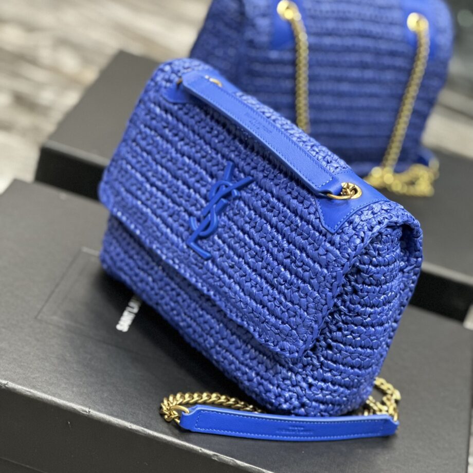 YSL 633151 Small Size Niki Woven Bag