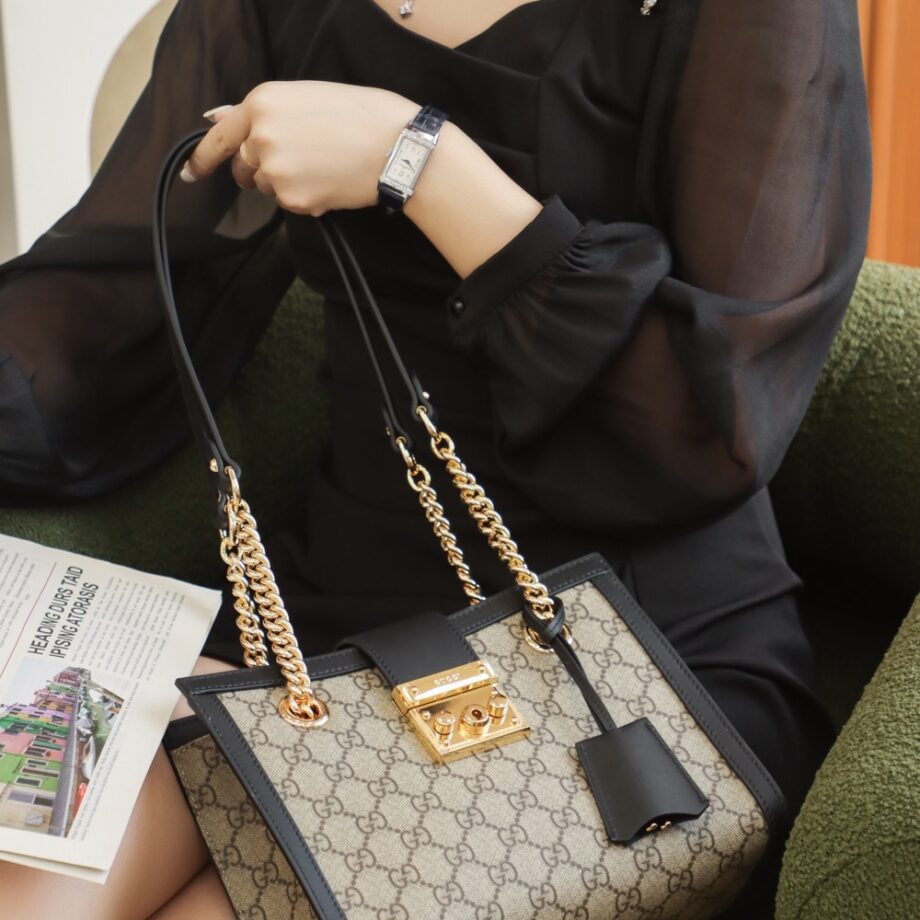 Gucci 498156 Padlock Small Gg Shoulder Bag