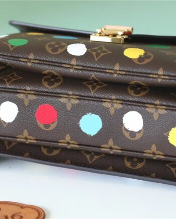 louis vuitton m46384 lv x yk pochette métis replica bags printed dotted handbag