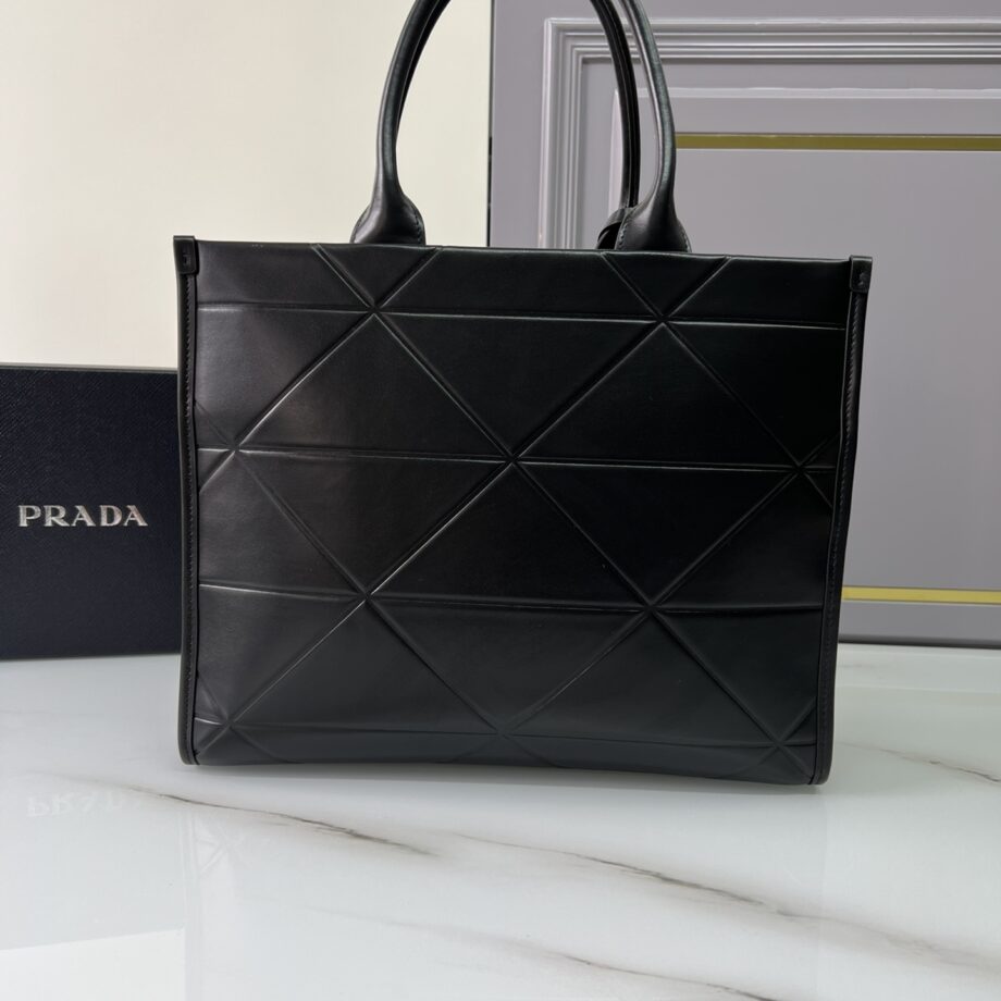 PRADA 1BA378 Medium Leather Prada Symbole Bag With Topstitching