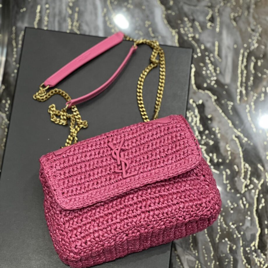 YSL 633151 Small Size Niki Woven Bag