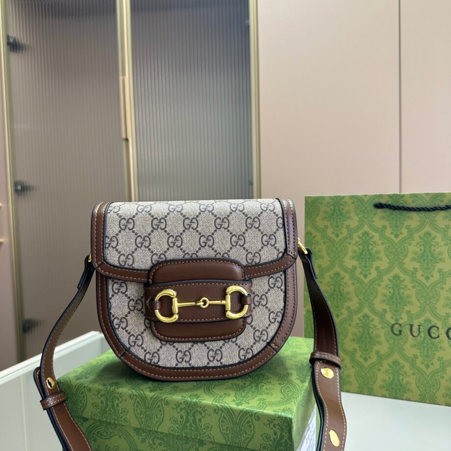 Gucci New 1955 Saddle Bag