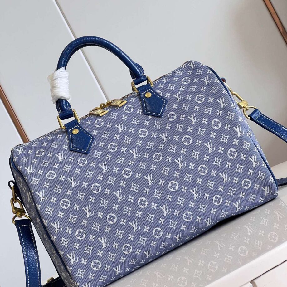 Louis Vuitton M95224 Speedy 30 Denim Handbag