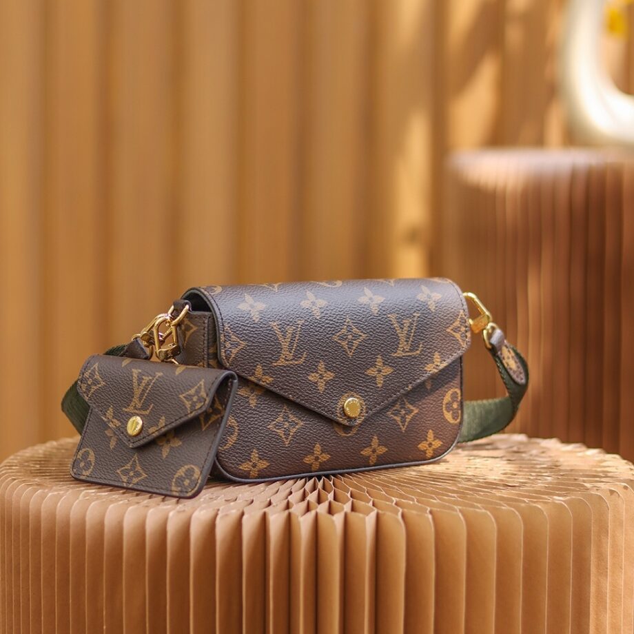 Louis Vuitton M80091 Versatile FéLicie Pochette, The FéLicie Strap & Go