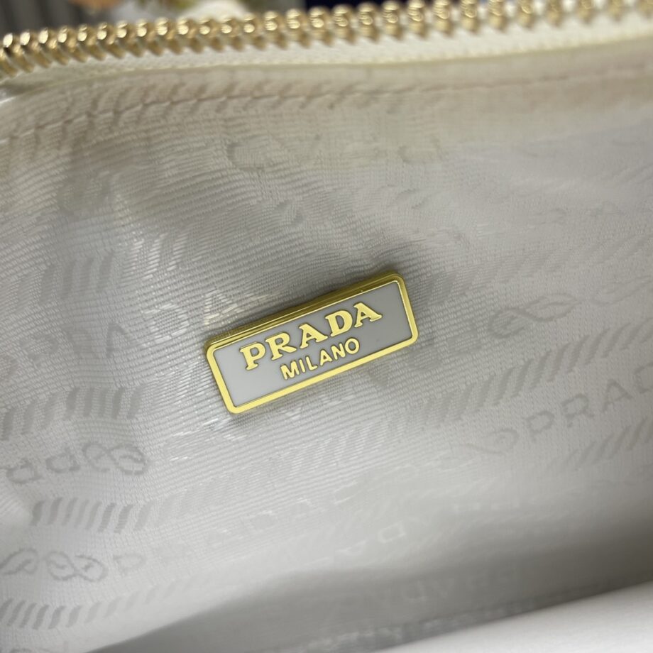 PRADA 1BH204 Handmade Raffia Woven Women'S Bag