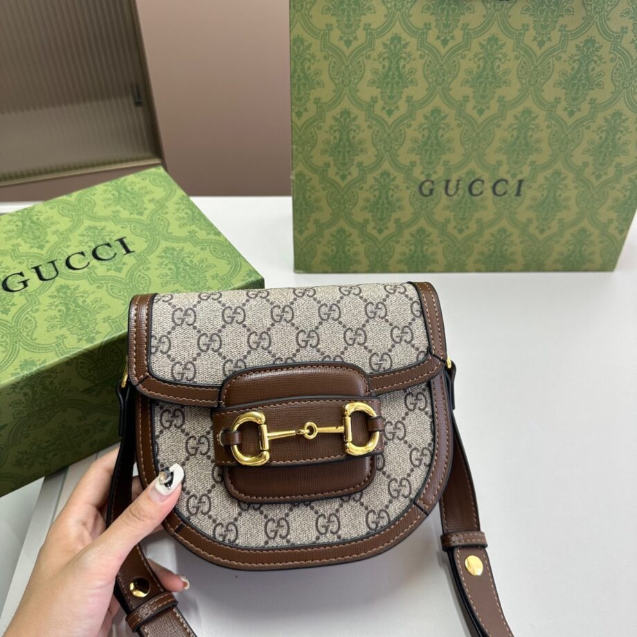 Gucci New 1955 Saddle Bag