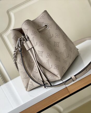 louis vuitton m57201 gray bella bucket bag