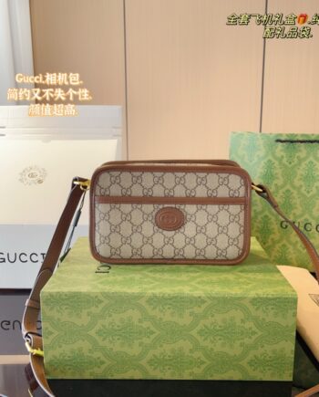 Gucci Double G Bag Shoulder Messenger Bag