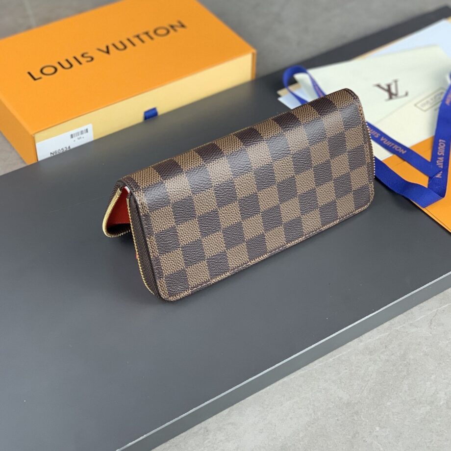 Louis Vuitton N60534 Brown Red Clemence Wallet