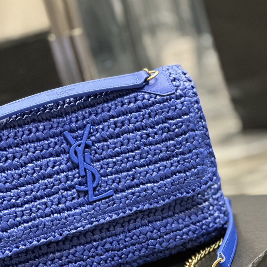 YSL 633151 Small Size Niki Woven Bag