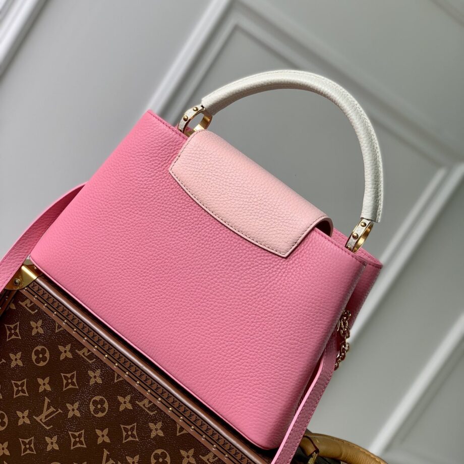 Louis Vuitton M22375 Pink Capucines Medium Handbag