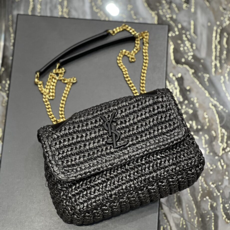 YSL 633151 Small Size Niki Woven Bag