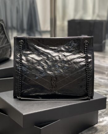 ysl black large shopping bag