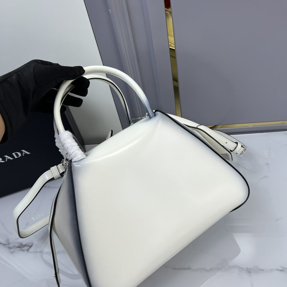 PRADA 1BA366 Small Brushed Leather Prada Supernova Handbag