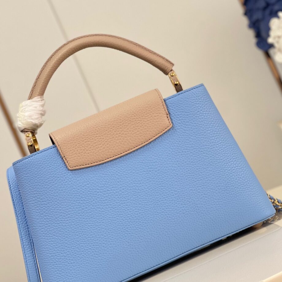 Louis Vuitton M21887 Blue Capucines Bb Handbag