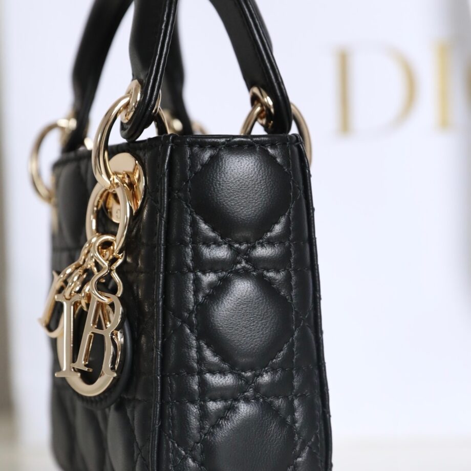 Dior S0856 Black Lady Dior Micro Bag