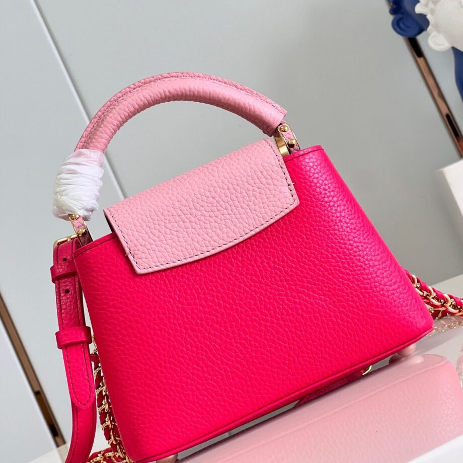 Louis Vuitton M20848 Red Capucines Mini Handbag