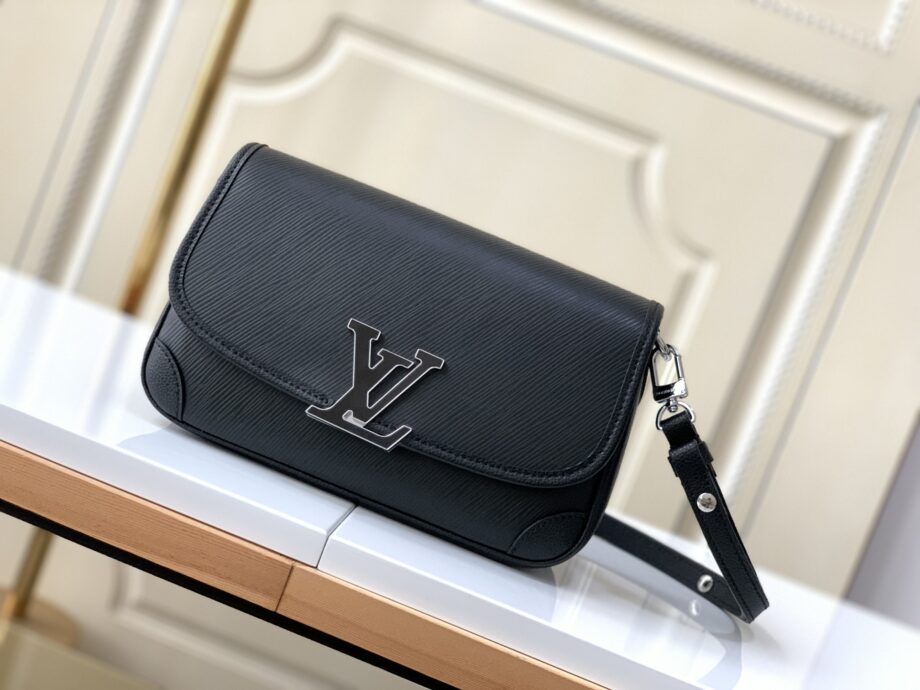 louis vuitton m59386 black buci handbag