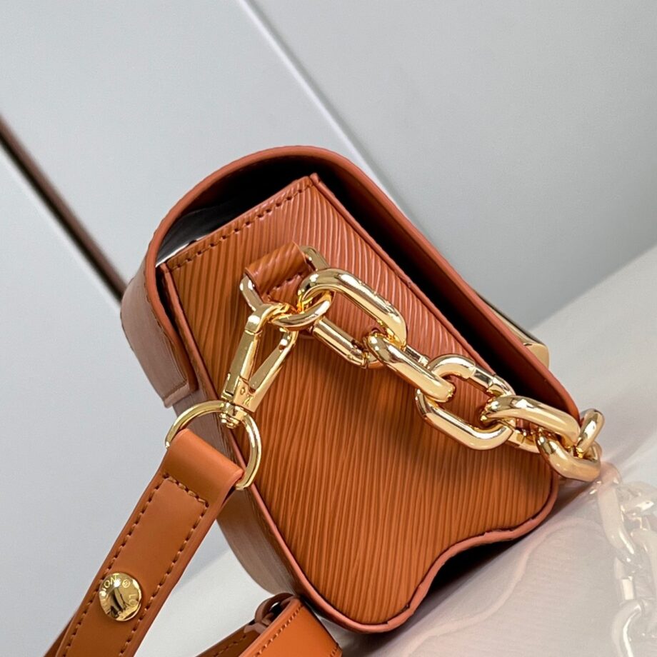 Louis Vuitton M22297 Caramel Twist Lock Xl Handbag