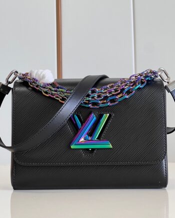 Louis Vuitton M22028 Black Twist Medium Handbag