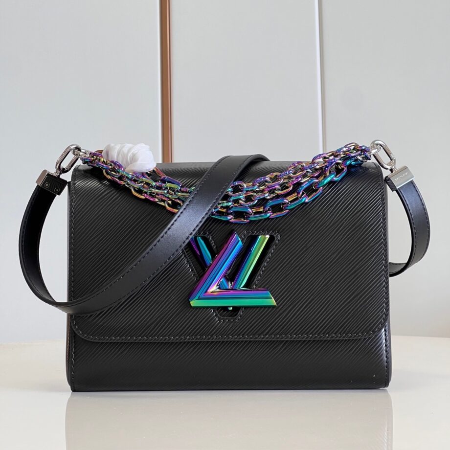 Louis Vuitton M22028 Black Twist Medium Handbag